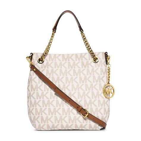 michael kors signature jet set chain shoulder bag|Michael Kors shoulder crossbody bag.